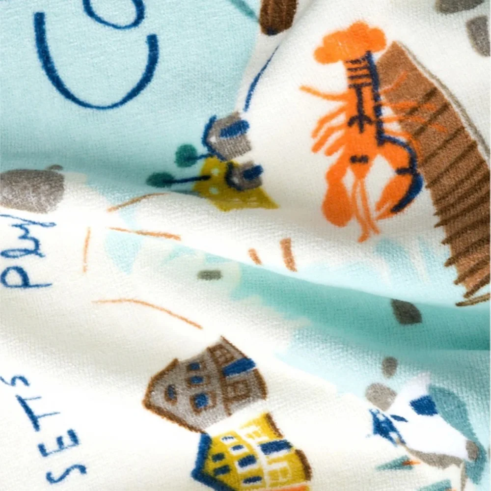 Spartina 449 Northeastern Harbors Beach Towel